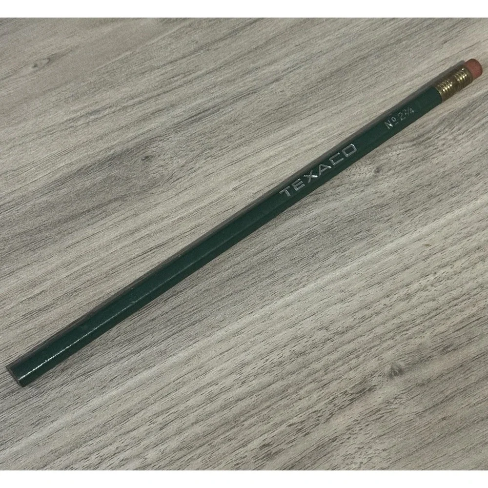 Vintage Texaco‎ No2 2/4 Pencil Unused Oil Advertising